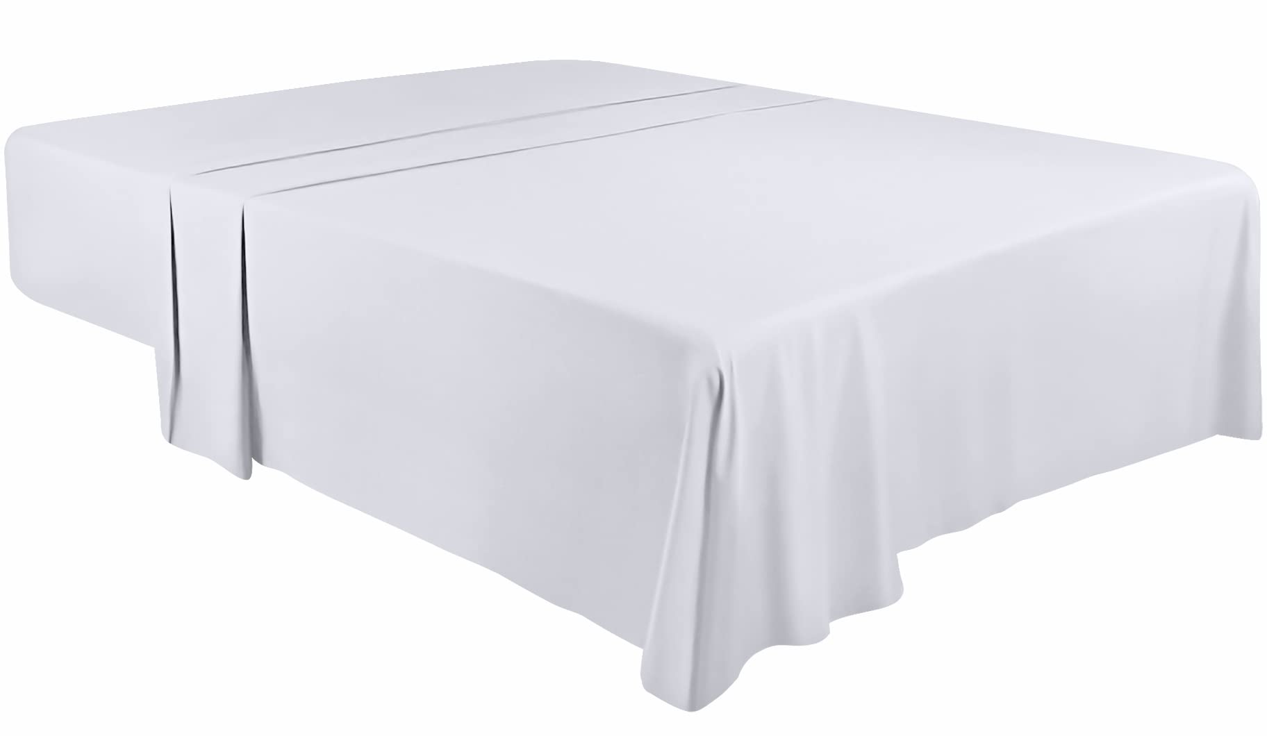 Utopia Bedding Flat Sheet - 1 Pack (Queen, Coral) - Soft Brushed Microfiber Fabric - Shrinkage & Fade Resistant Top Sheet - Easy Care Bed Sheet