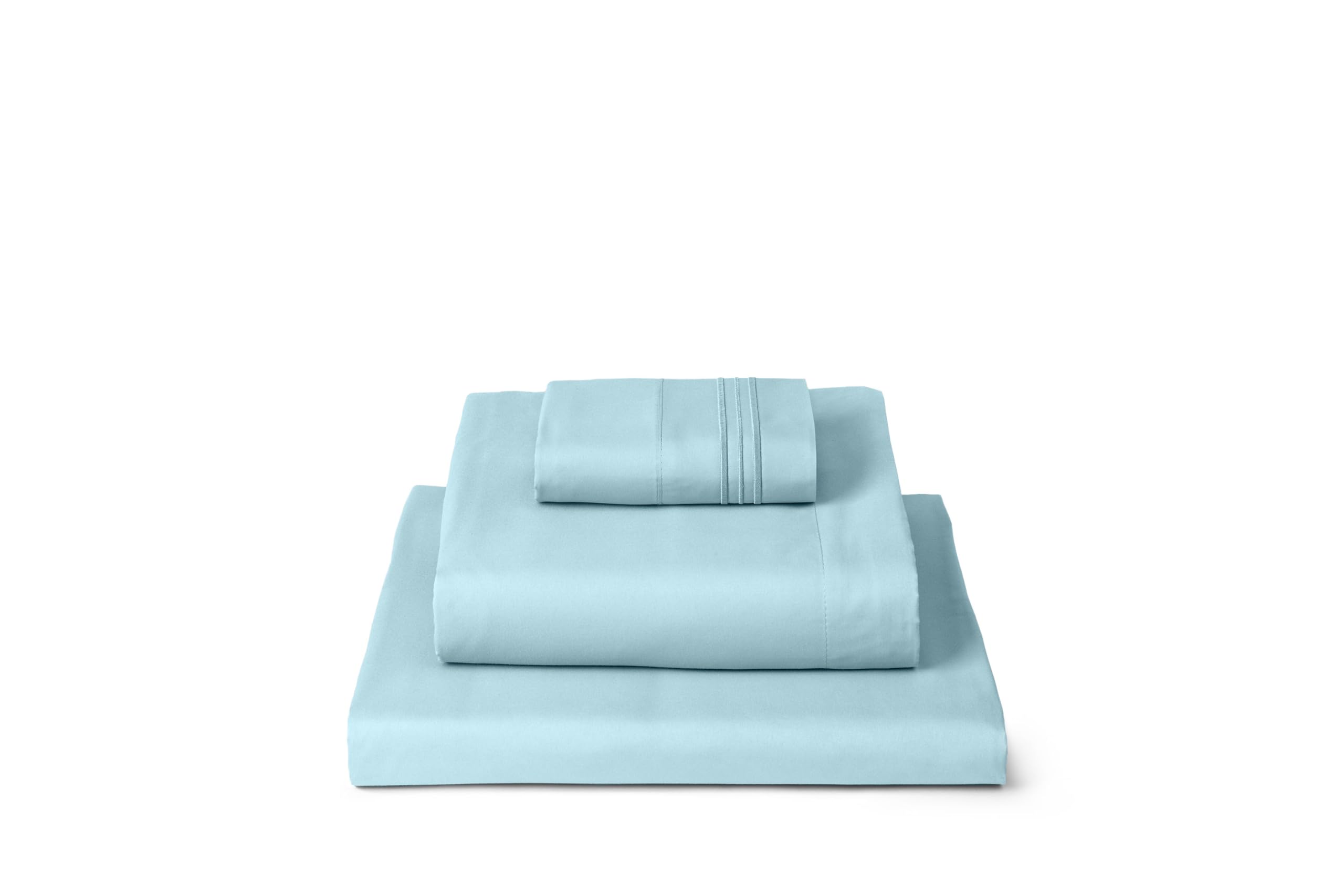Mellanni Queen Sheets Set - 4 PC Iconic Collection Bedding - Hotel Luxury, Extra Soft, Cooling Bed Sheets - Wrinkle, Fade, Stain Resistant (Queen, White)