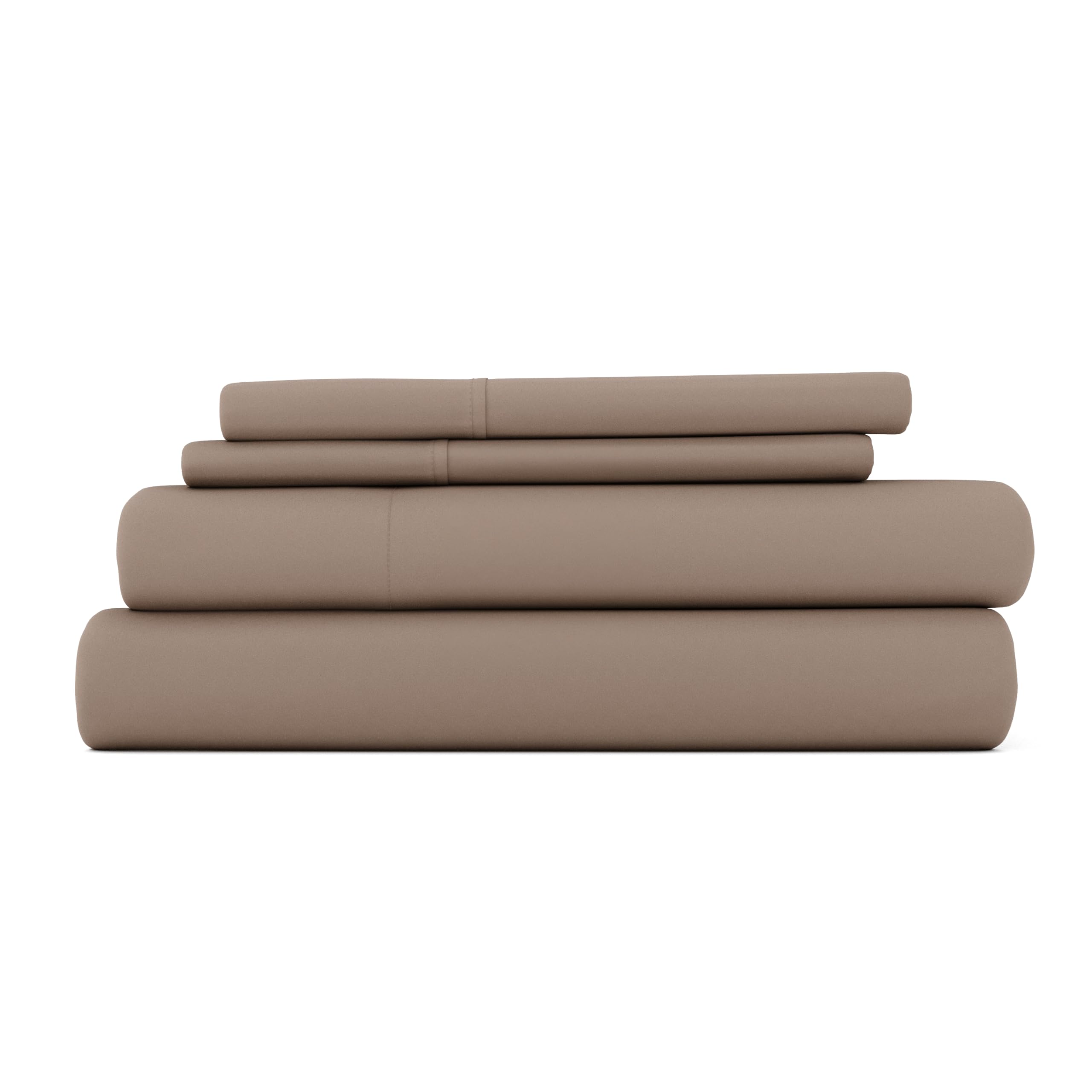 Linen Market 4 Piece Queen Sheet Set - Breathable, Double-Brushed Patterned Cooling Sheets – Oeko-TEX Certified Ultra Soft & Wrinkle-Free 16" Deep-Pocket Queen Sheets - Easy Care Soft Floral Pink