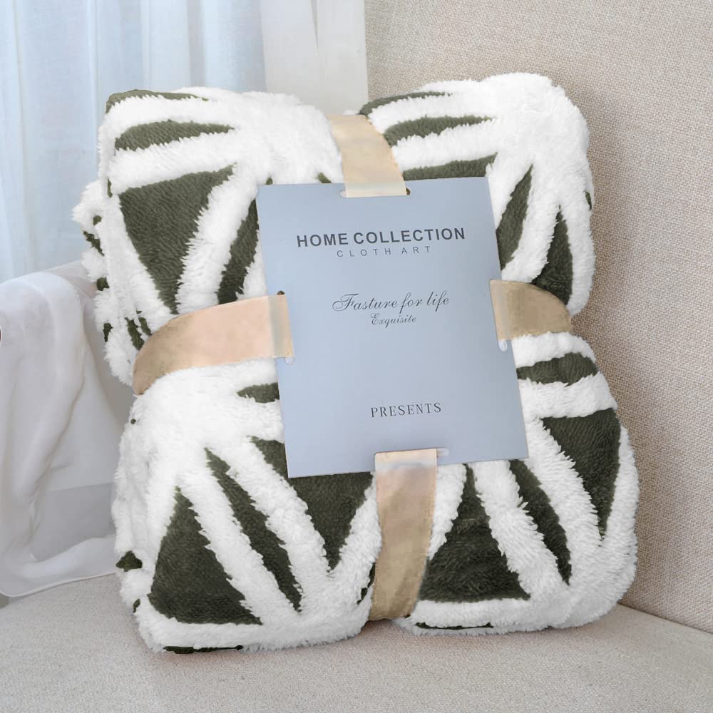 LOMAO Sherpa Fleece Blanket Fuzzy Soft Throw Blanket Dual Sided Blanket for Couch Sofa Bed (Coral, 51"x63")