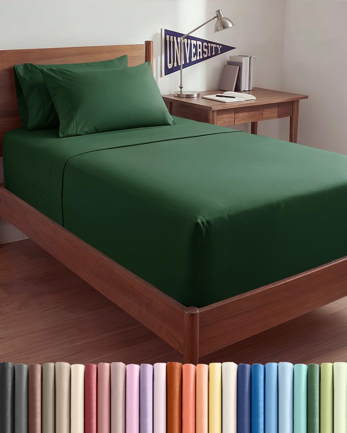 Extra Deep Queen Sheet Set - 6 Piece Breathable and Cooling Sheets - Hotel Luxury Bedding for Women, Men, Kids & Teens - Easy & Secure Fit - Soft, Wrinkle Free and Comfy - Extra Deep Pockets - Coral