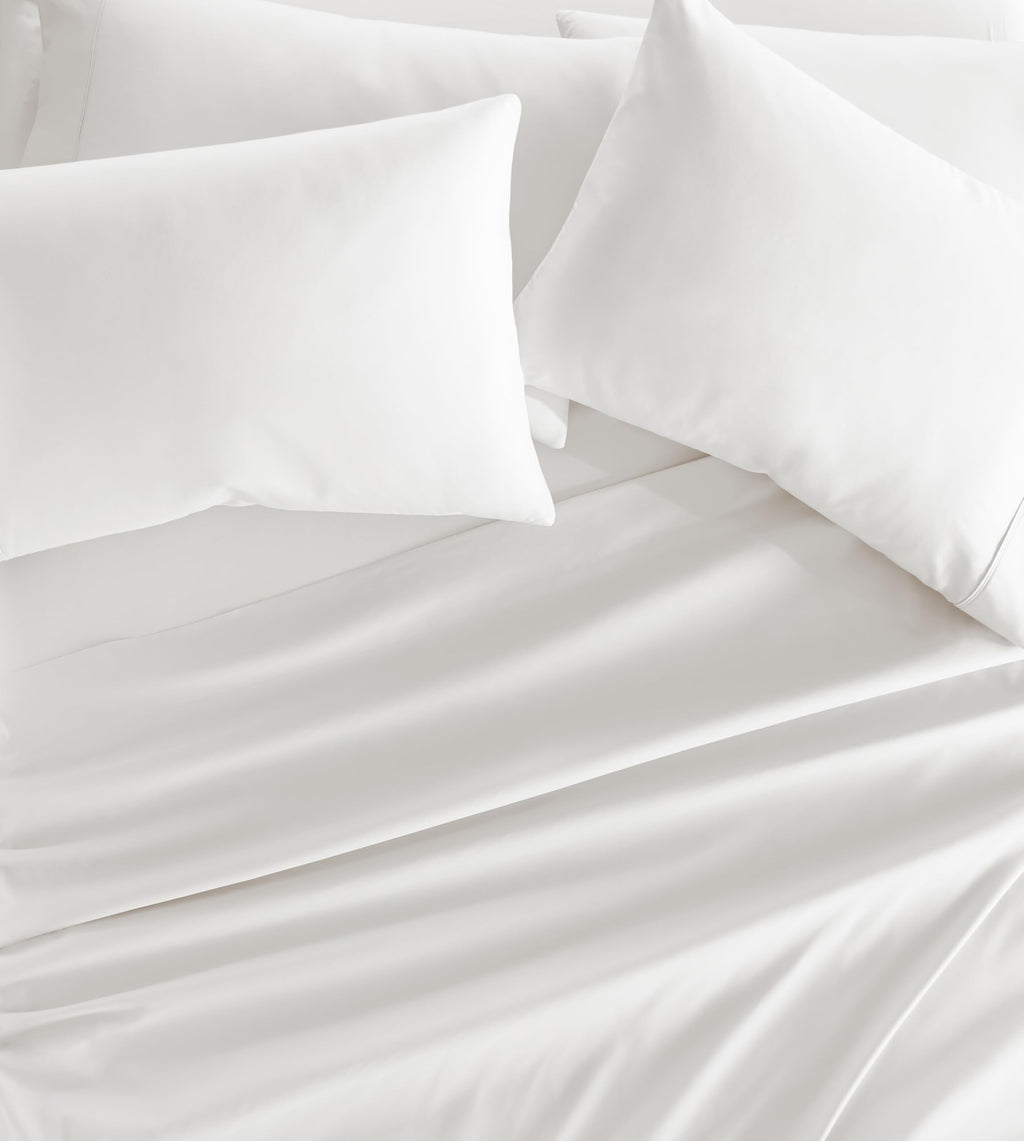 Linen Market 4 Piece Queen Sheet Set - Breathable, Double-Brushed Patterned Cooling Sheets – Oeko-TEX Certified Ultra Soft & Wrinkle-Free 16" Deep-Pocket Queen Sheets - Easy Care Soft Floral Pink