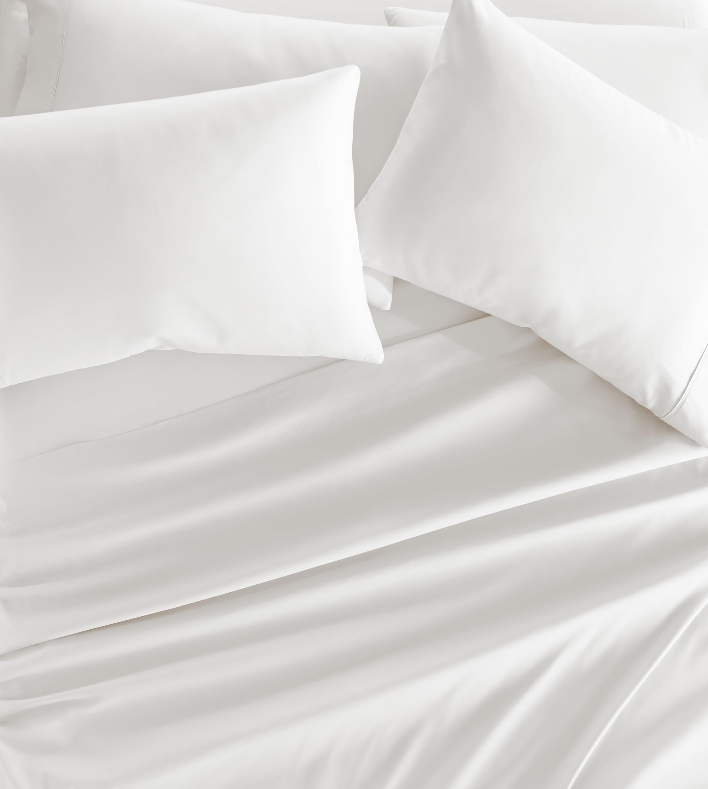 Linen Market 4 Piece Queen Sheet Set - Breathable, Double-Brushed Patterned Cooling Sheets – Oeko-TEX Certified Ultra Soft & Wrinkle-Free 16" Deep-Pocket Queen Sheets - Easy Care Soft Floral Pink