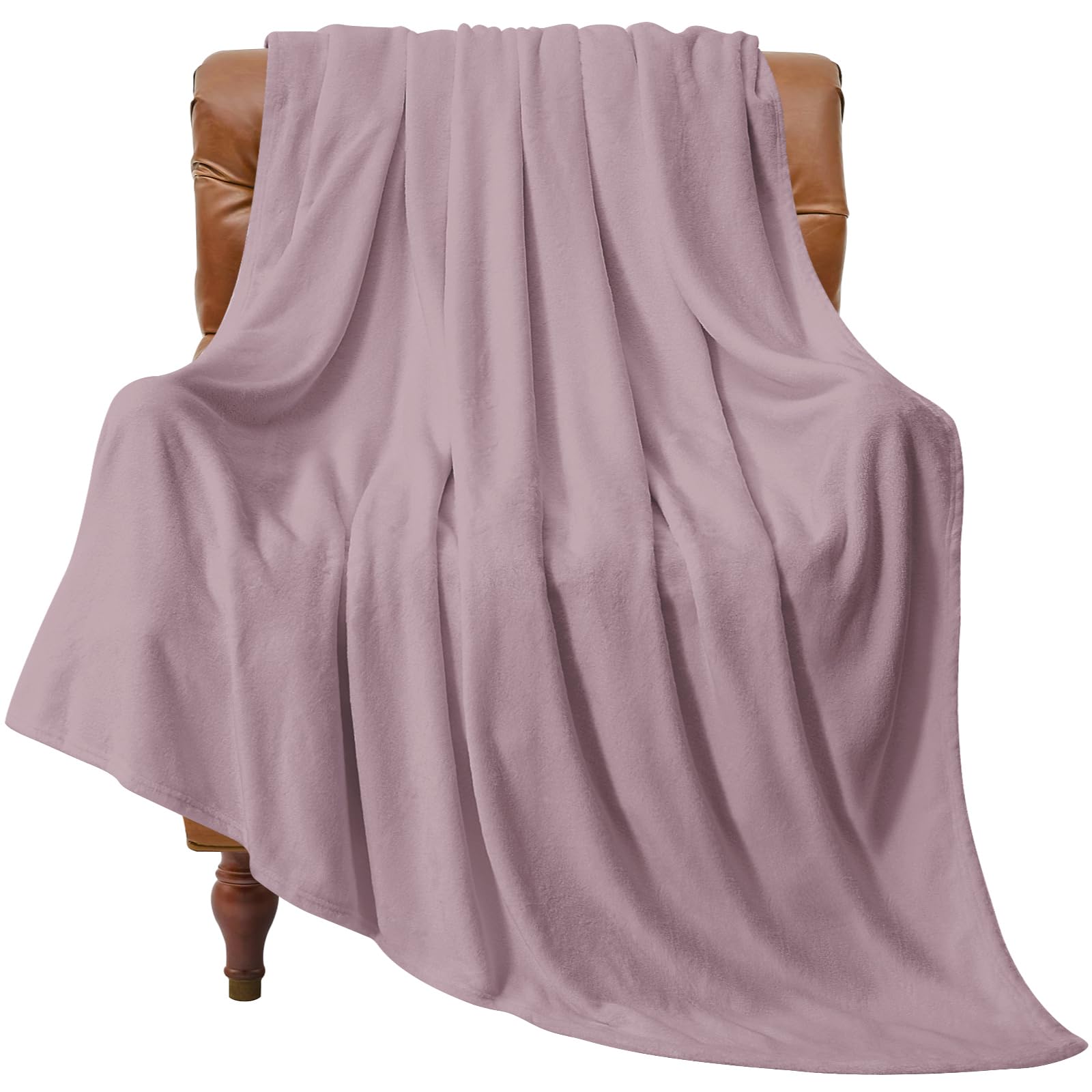 BEDELITE Fleece Blanket Black Throw Blankets for Couch & Bed, Luxury Plush Cozy Fuzzy Blanket 50x60 inches, Super Soft Warm Lightweight Throw Blanket for Travel Camping