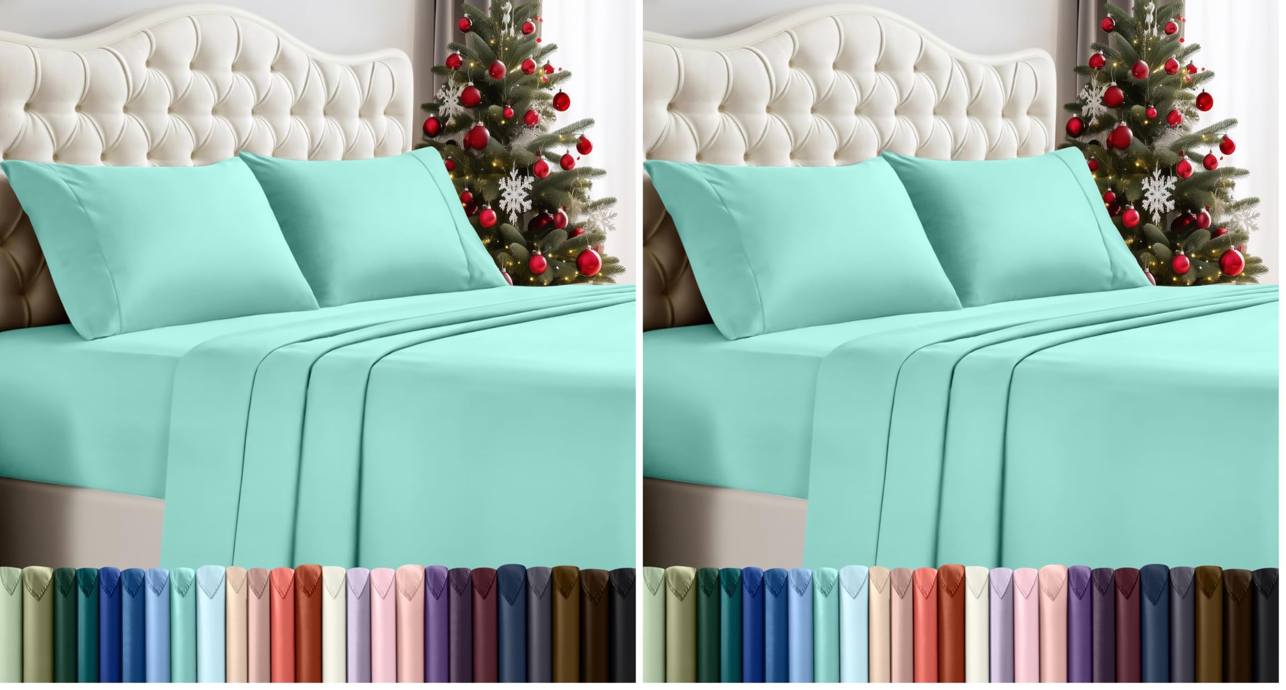 Utopia Bedding Queen Size Sheet Set – 4 Piece Bed Sheets, Soft and Breathable Microfiber, Includes 1 Fitted Sheet, 1 Flat Sheet and 2 Pillowcases – Oeko Tex (Coral)