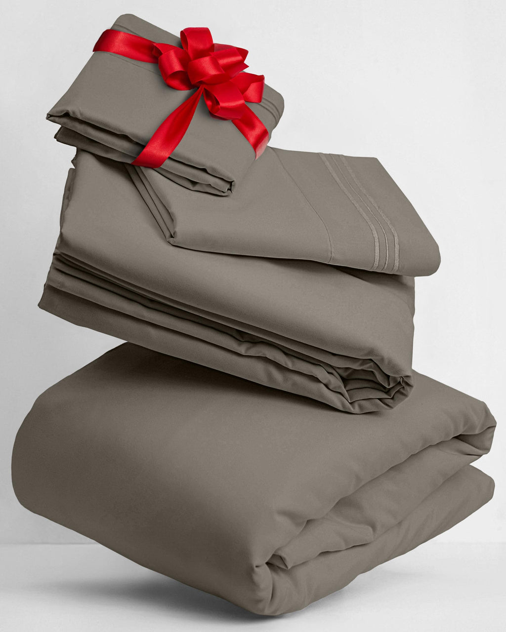 Mellanni Queen Sheets Set - 4 PC Iconic Collection Bedding - Hotel Luxury, Extra Soft, Cooling Bed Sheets - Wrinkle, Fade, Stain Resistant (Queen, White)