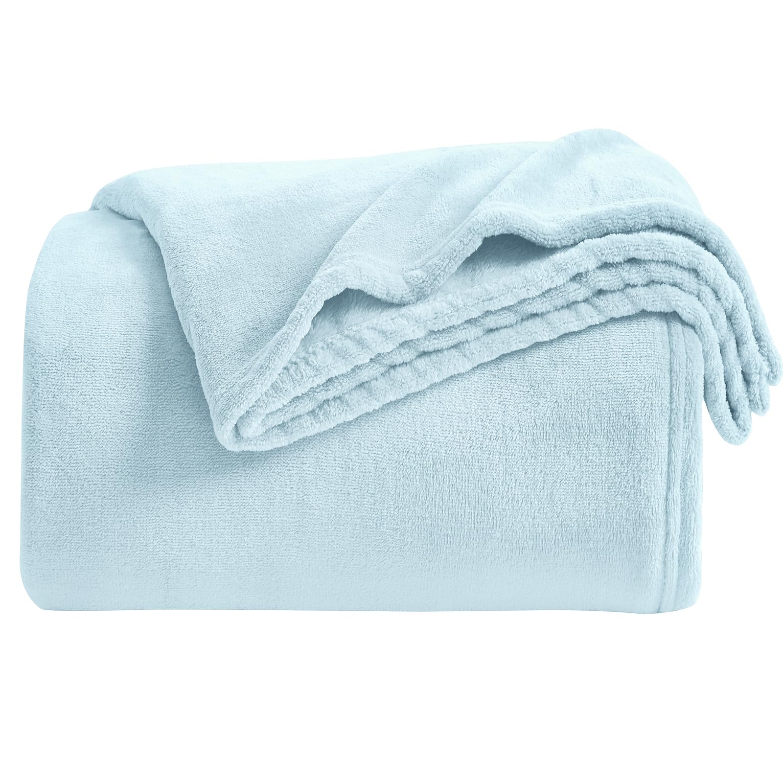 KMUSET Fleece Blanket Twin Size Coral Lightweight Super Soft Cozy Luxury Bed Blanket Microfiber
