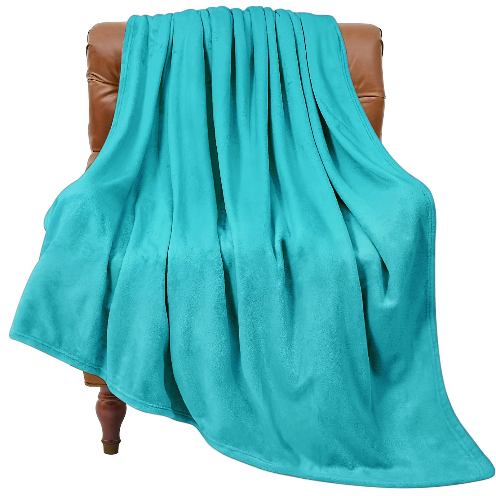 BEDELITE Fleece Blanket Black Throw Blankets for Couch & Bed, Luxury Plush Cozy Fuzzy Blanket 50x60 inches, Super Soft Warm Lightweight Throw Blanket for Travel Camping