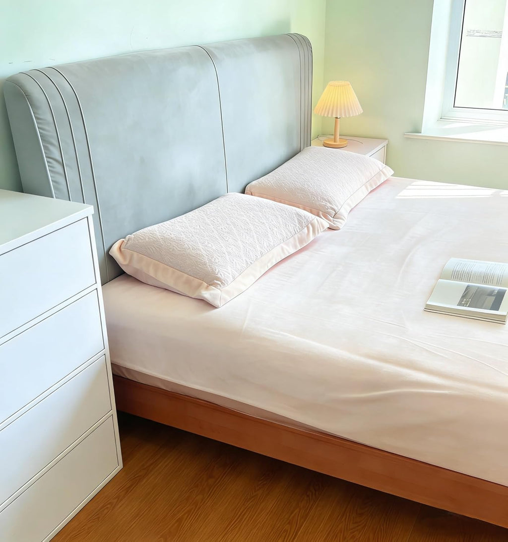 ZaneLyon Ultra-Soft Coral Fleece Bed Sheet, Thick Warm Flannel Flat Sheet for Winter, Perfect for Bedroom