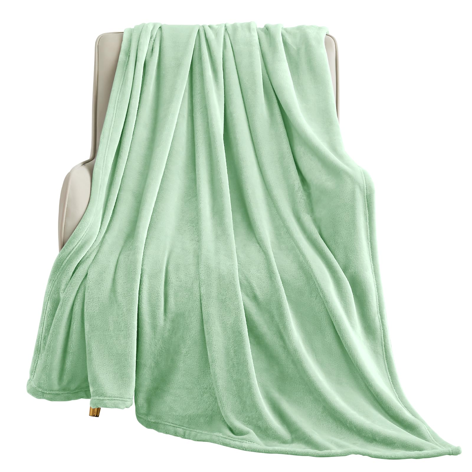 KMUSET Fleece Blanket Twin Size Coral Lightweight Super Soft Cozy Luxury Bed Blanket Microfiber
