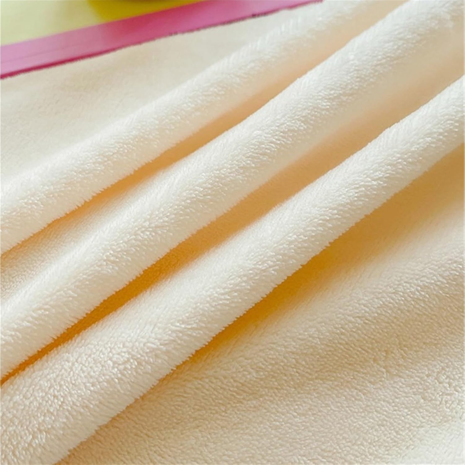 Lace Trimmed Thickened Milk Fleece Quilted Fitted Sheet Warm Coral Bedspread Fleece Lined Bed Skirt Mattress Protector(D,150x200cm)
