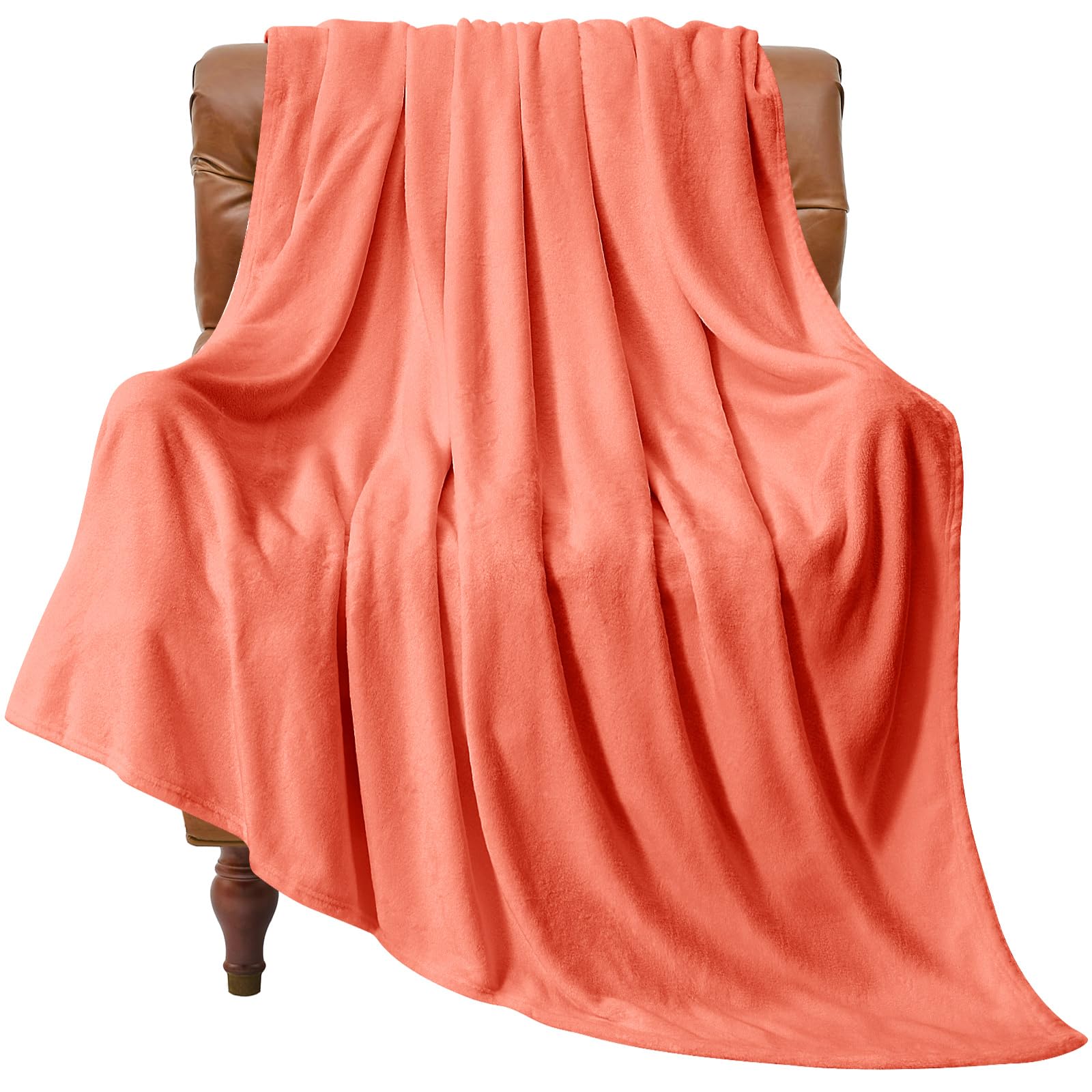 BEDELITE Fleece Blanket Black Throw Blankets for Couch & Bed, Luxury Plush Cozy Fuzzy Blanket 50x60 inches, Super Soft Warm Lightweight Throw Blanket for Travel Camping