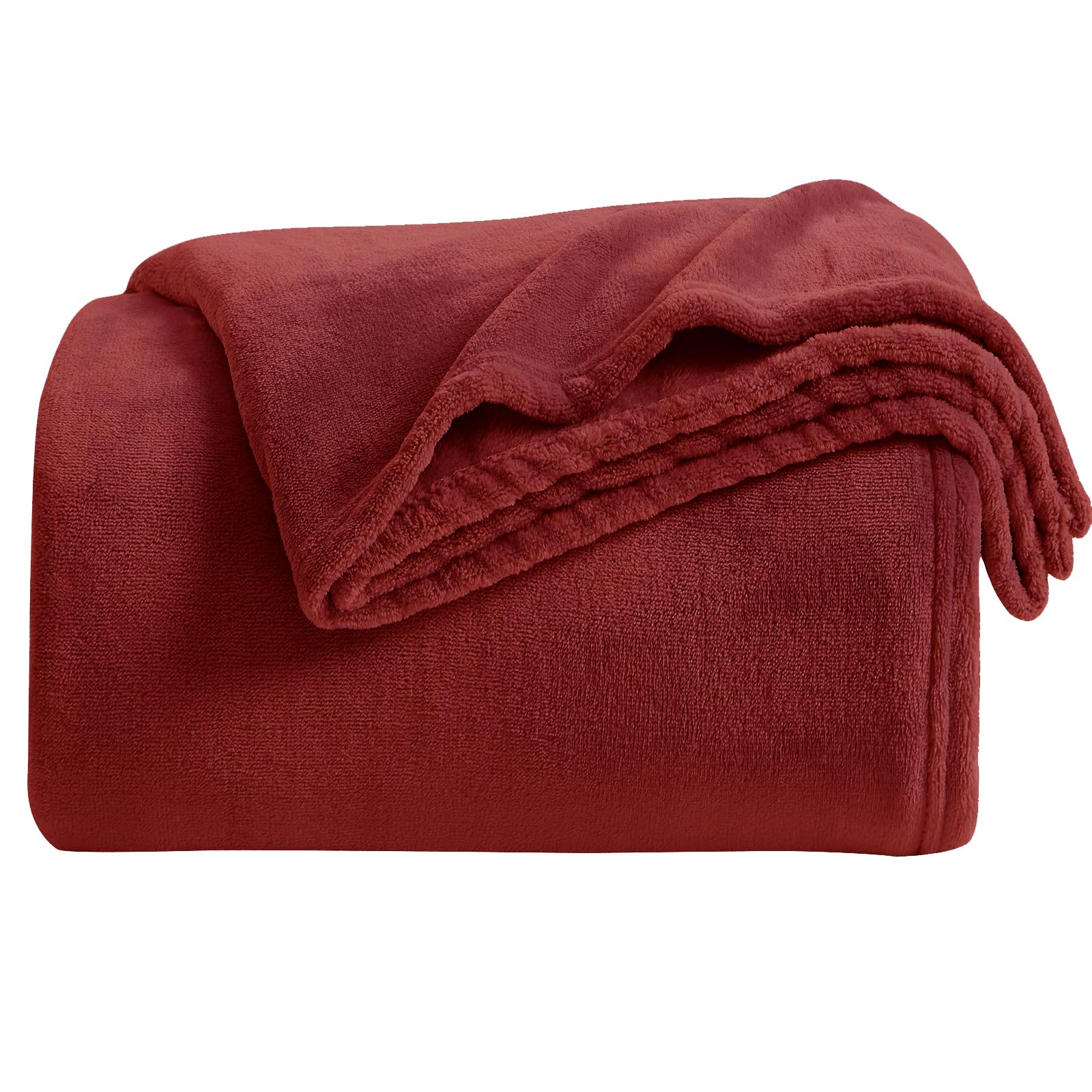 KMUSET Fleece Blanket Twin Size Coral Lightweight Super Soft Cozy Luxury Bed Blanket Microfiber