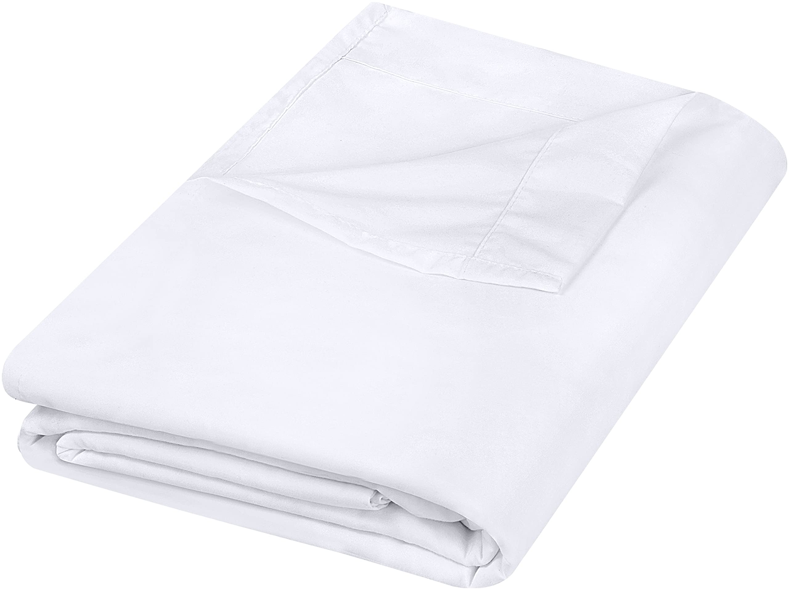 Utopia Bedding Flat Sheet - 1 Pack (Queen, Coral) - Soft Brushed Microfiber Fabric - Shrinkage & Fade Resistant Top Sheet - Easy Care Bed Sheet