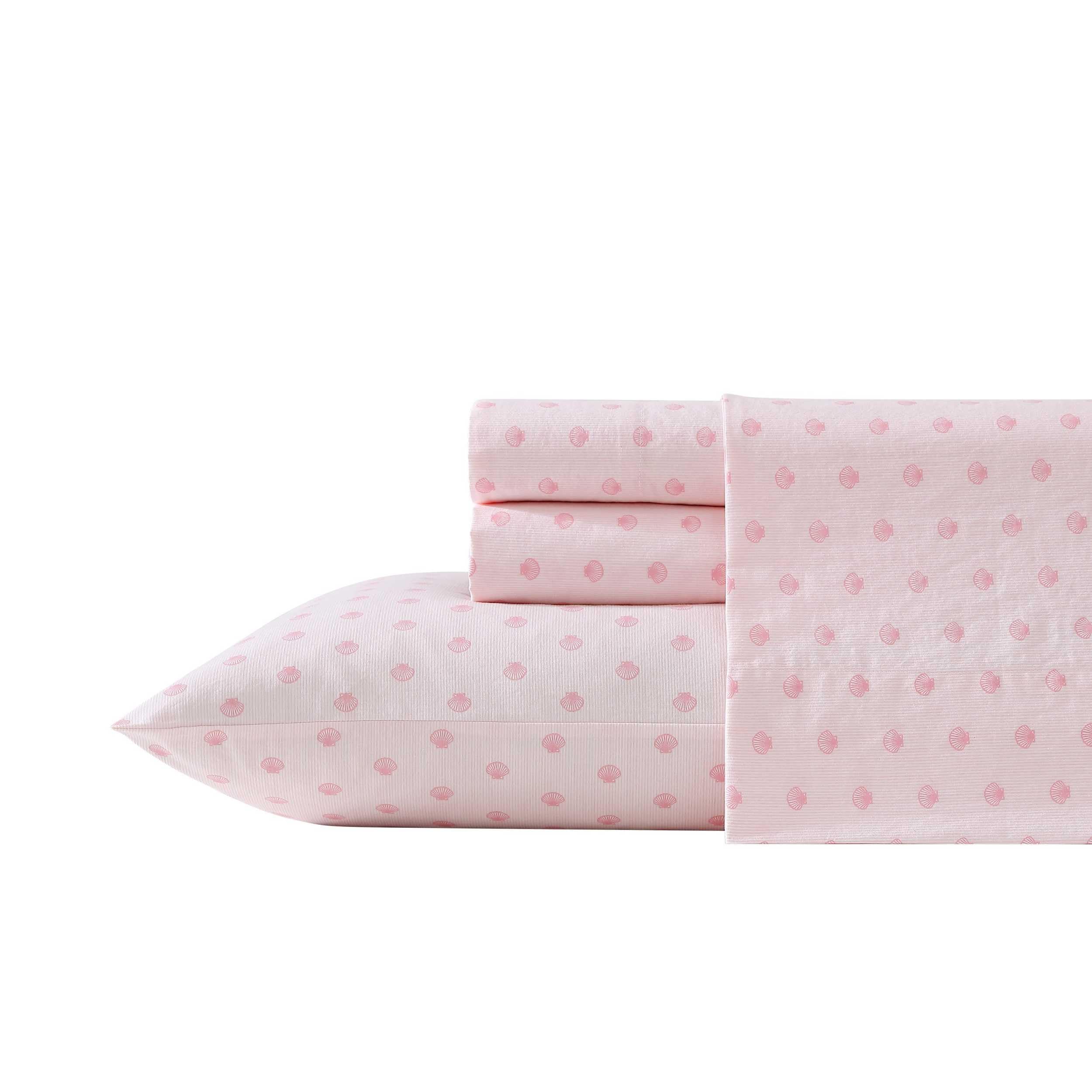 Laura Ashley - Queen Sheet Set, Crisp & Cool Sheets w/a Naturally Smooth Cotton Percale Feel, Deep Pocket, Bed Sheets with Matching Pillowcases & Fitted Sheet (Francesca Blue)