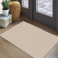 EARTHALL Woven Runner Rug 2x5 Ft Washable Runners for Hallways Cotton Non Slip Rubber Backed Kitchen Runner Braided Indoor Floor Carpet for Entryway, Hallway, Kitchen, Bedroom, Orange/Tan/Brown