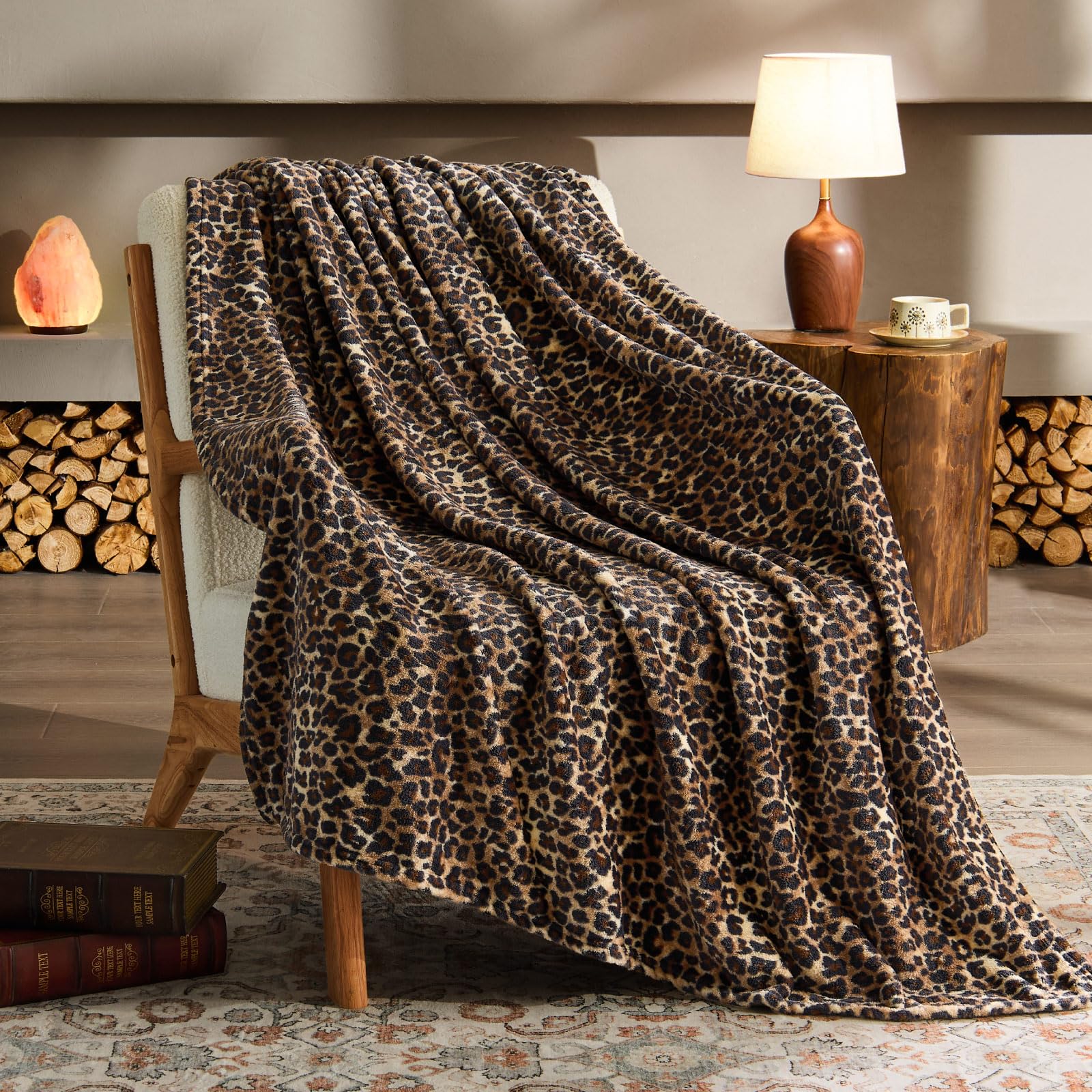 BEDELITE Fleece Blanket Black Throw Blankets for Couch & Bed, Luxury Plush Cozy Fuzzy Blanket 50x60 inches, Super Soft Warm Lightweight Throw Blanket for Travel Camping