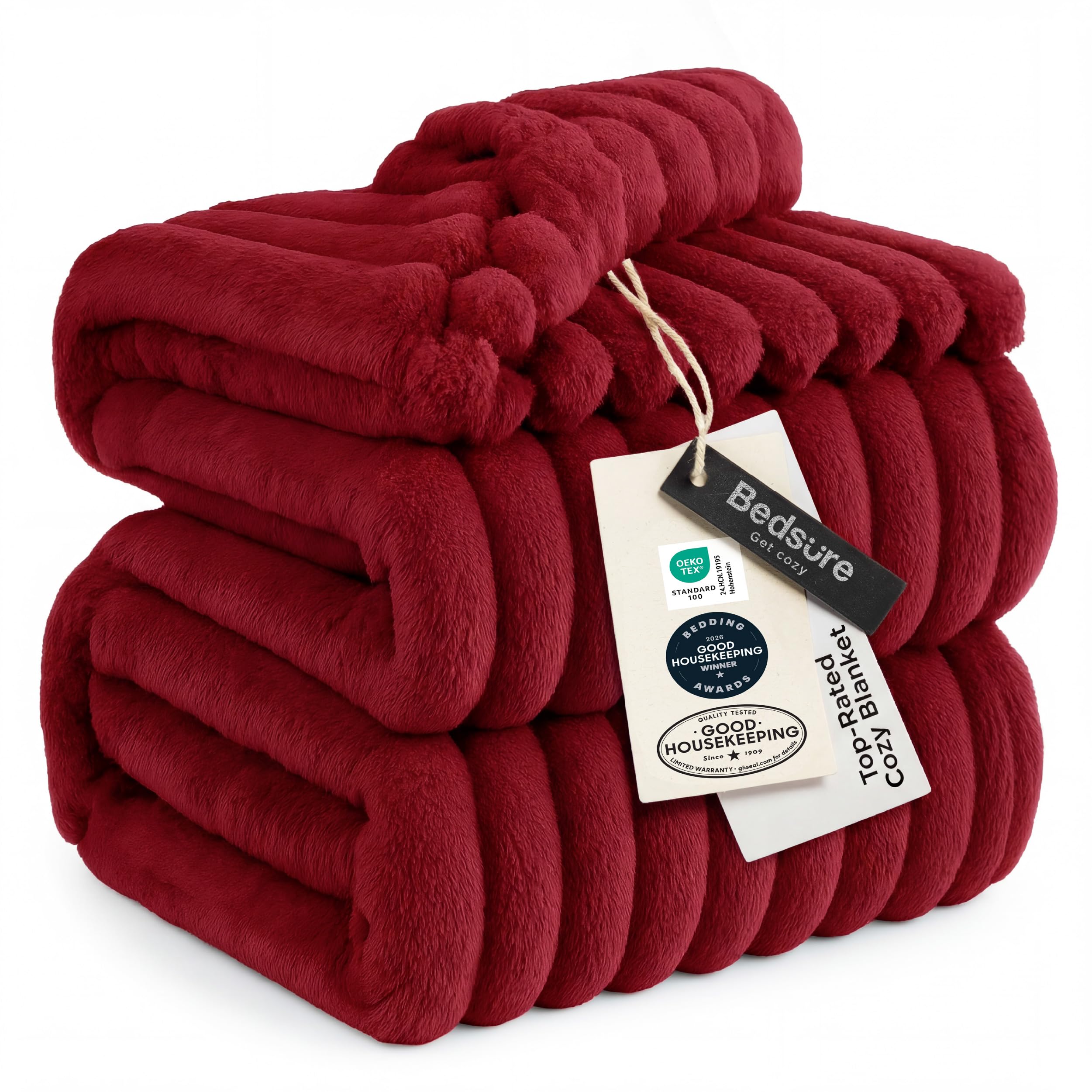 Bedsure GentleSoft Pink Throw Blanket for Couch - Birthday Gifts for Teenage Girls Sister Women Teacher Graduation Gifts, Cozy Cute Fleece Bed Throw Blanket, Coral Pink Room Home Decor, 50x60 Inches