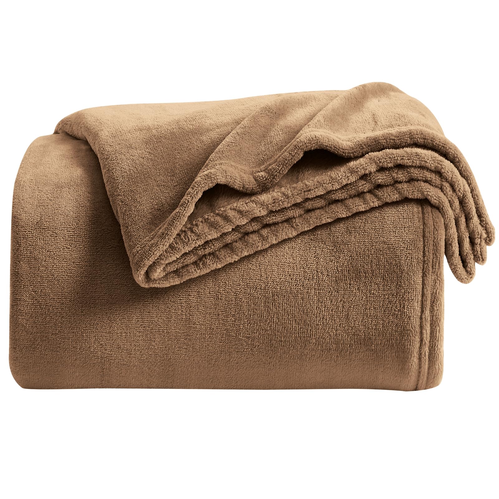 KMUSET Fleece Blanket Twin Size Coral Lightweight Super Soft Cozy Luxury Bed Blanket Microfiber
