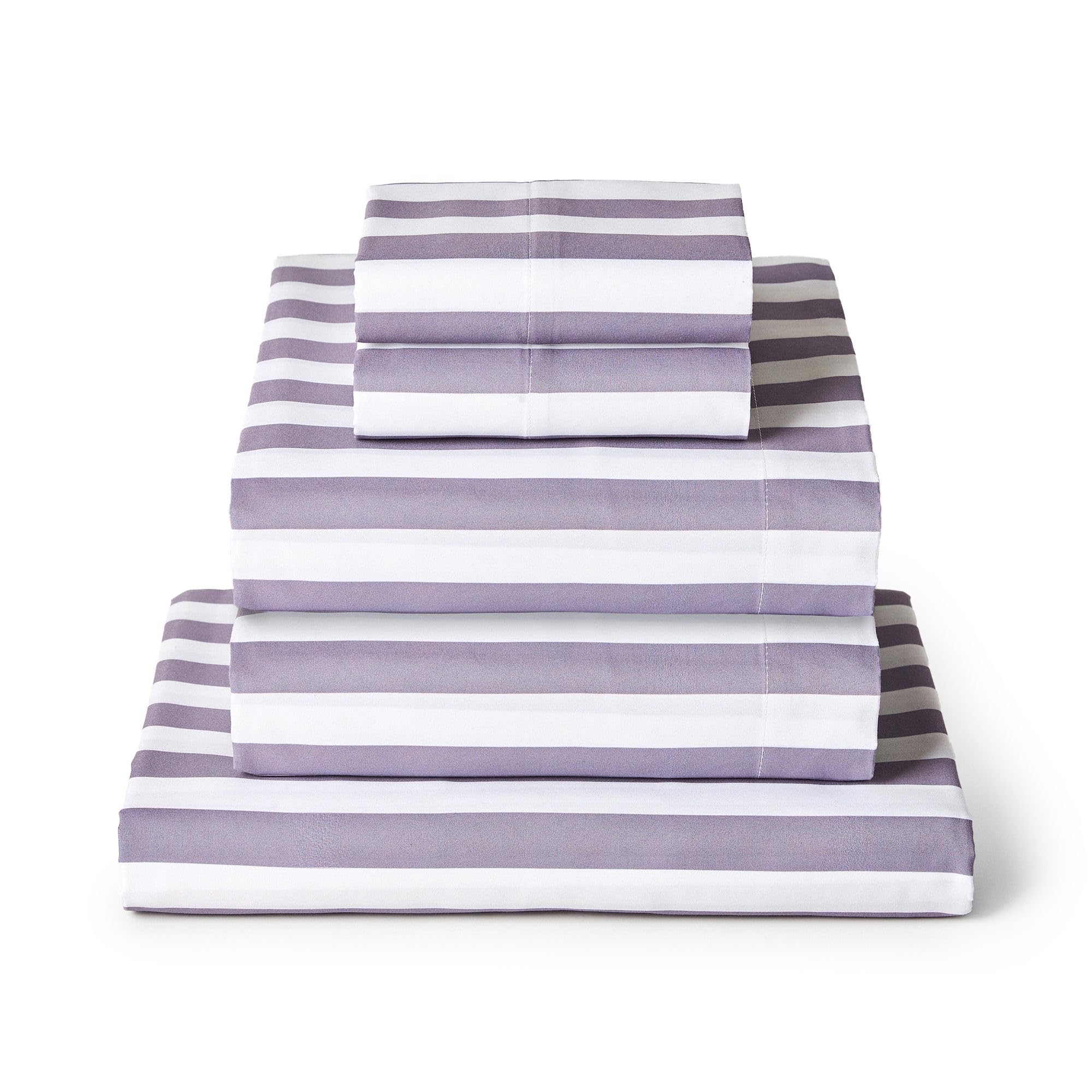 Mellanni Queen Sheets Set - 4 PC Iconic Collection Bedding - Hotel Luxury, Extra Soft, Cooling Bed Sheets - Wrinkle, Fade, Stain Resistant (Queen, White)