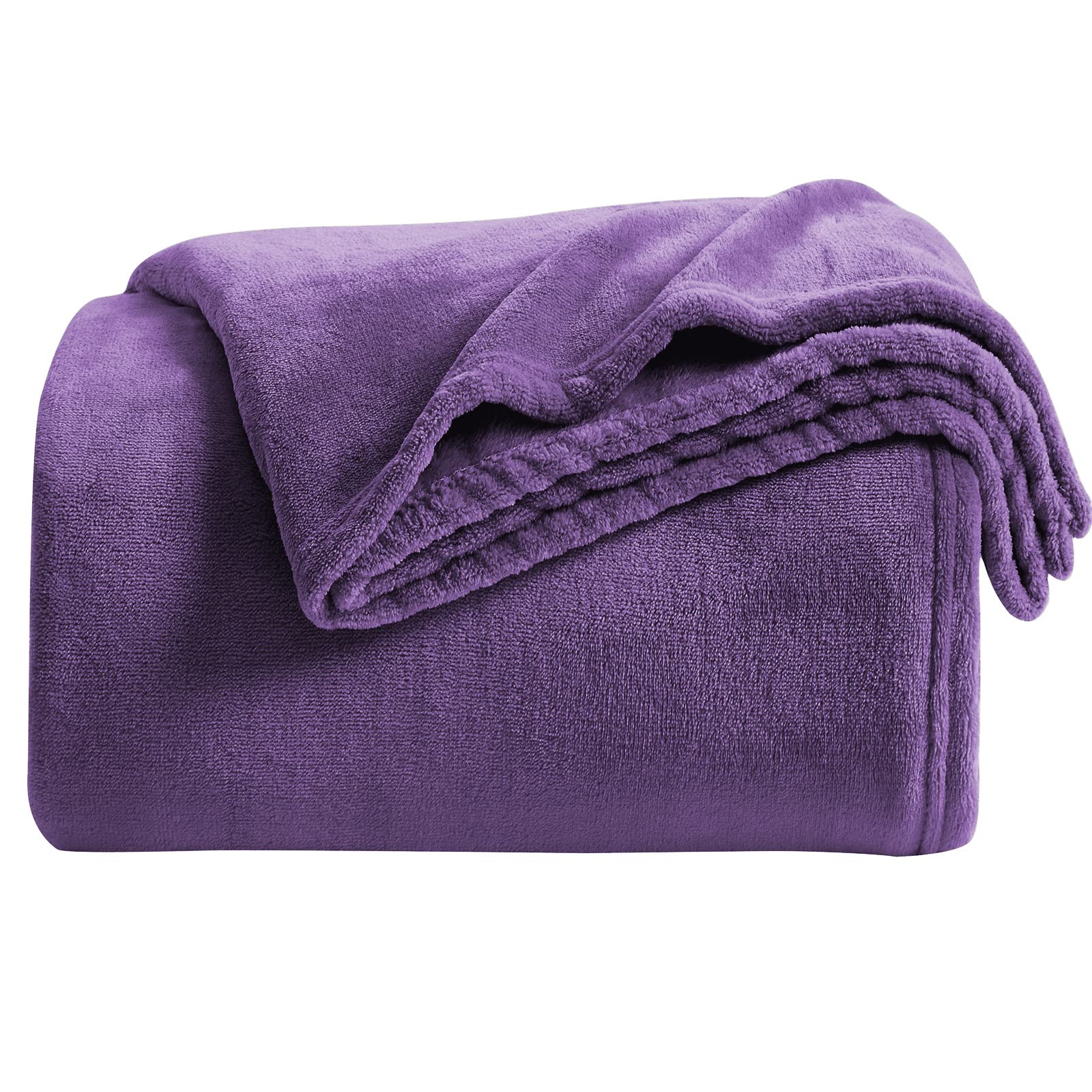 KMUSET Fleece Blanket Twin Size Coral Lightweight Super Soft Cozy Luxury Bed Blanket Microfiber