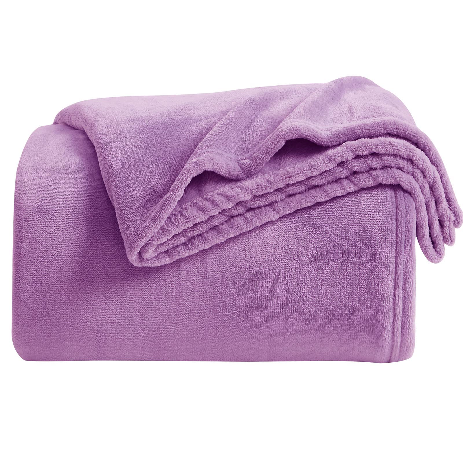 KMUSET Fleece Blanket Twin Size Coral Lightweight Super Soft Cozy Luxury Bed Blanket Microfiber