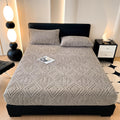 ZIQINPSQ Full Size Flannel Fitted Sheet - 1 Piece Winter Warm Deep Pocket (15") Bed Sheet, Shrink & Fade Resistant, Hotel Quality, Light Coral