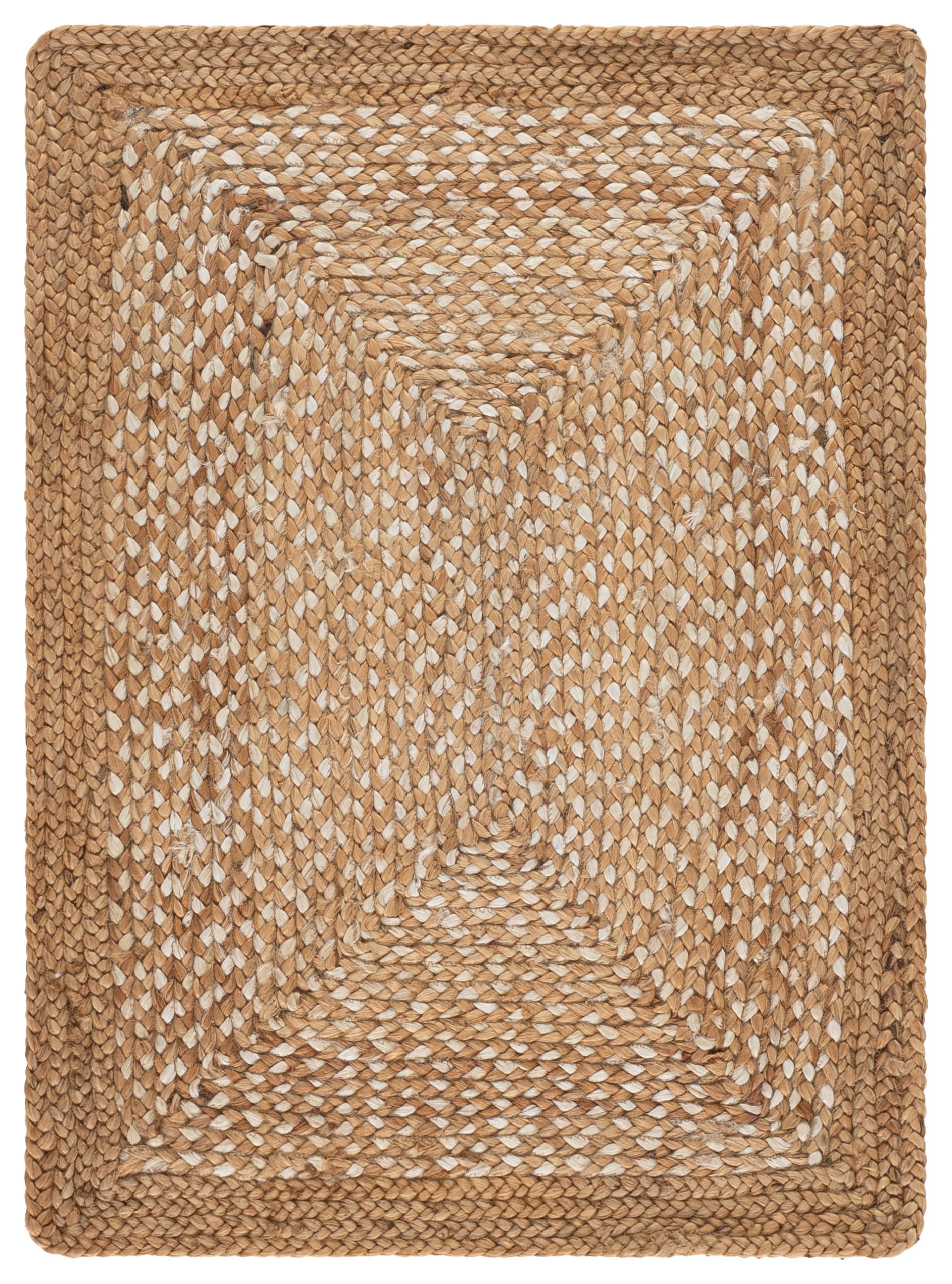 SAFAVIEH Natural Fiber Collection Runner Rug - 2'6" x 10', Natural & Ivory, Handmade Farmhouse Boho Coastal Rustic Jute, Ideal for High Traffic Areas in Living Room, Bedroom (NF885B)