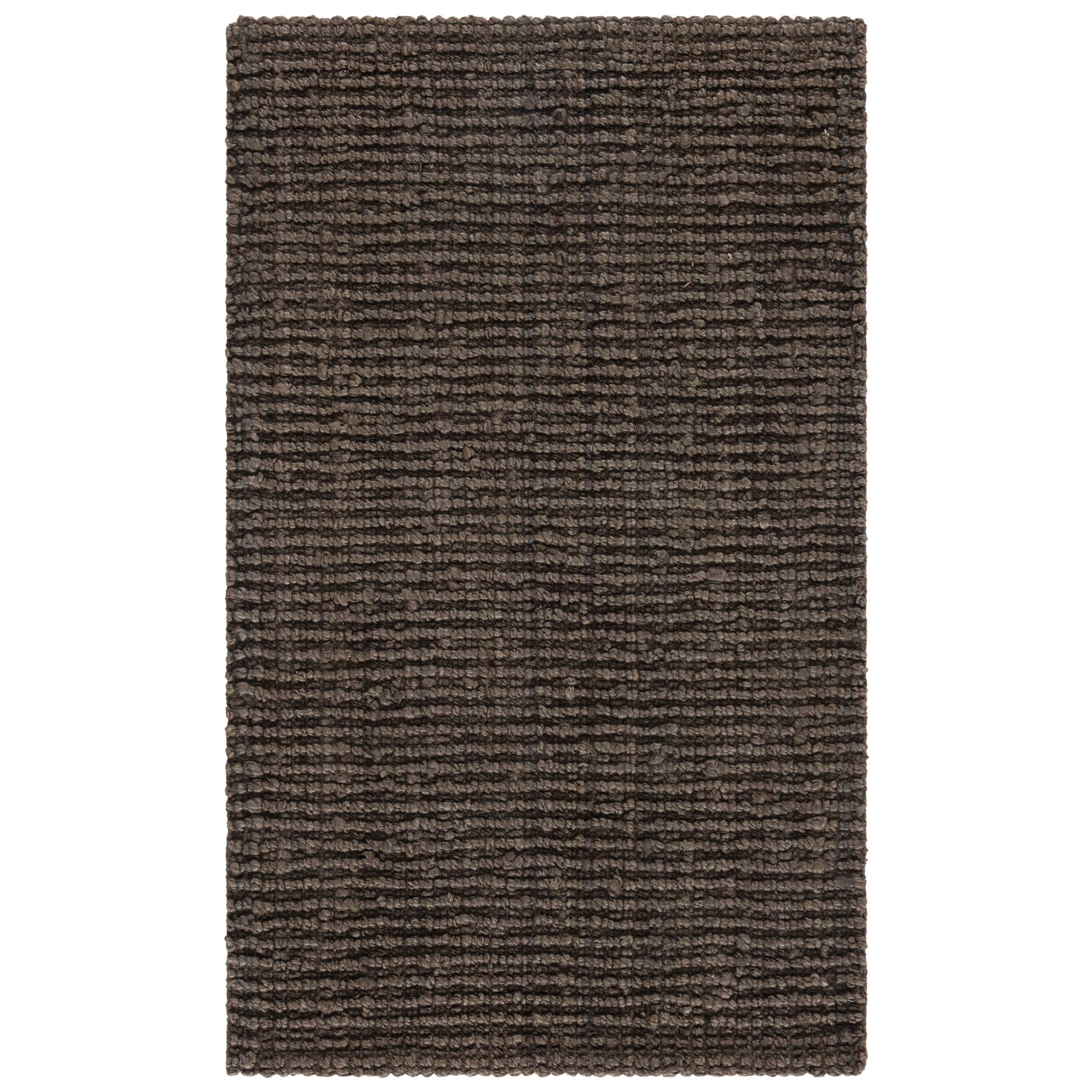 SAFAVIEH Natural Fiber Collection Runner Rug - 2'6" x 6', Natural Brown, Handmade Jute, Farmhouse Style, Chunky Textured Thick Pile (NF447A)