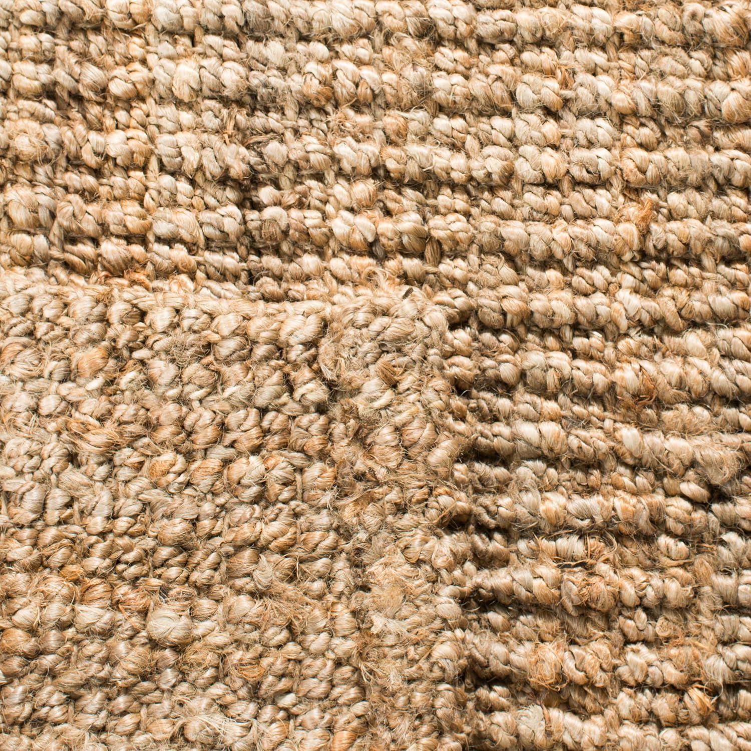 SAFAVIEH Natural Fiber Collection Runner Rug - 2' x 6', Natural Brown, Handmade Jute, Farmhouse Style, Chunky Textured Thick Pile (NF447A)