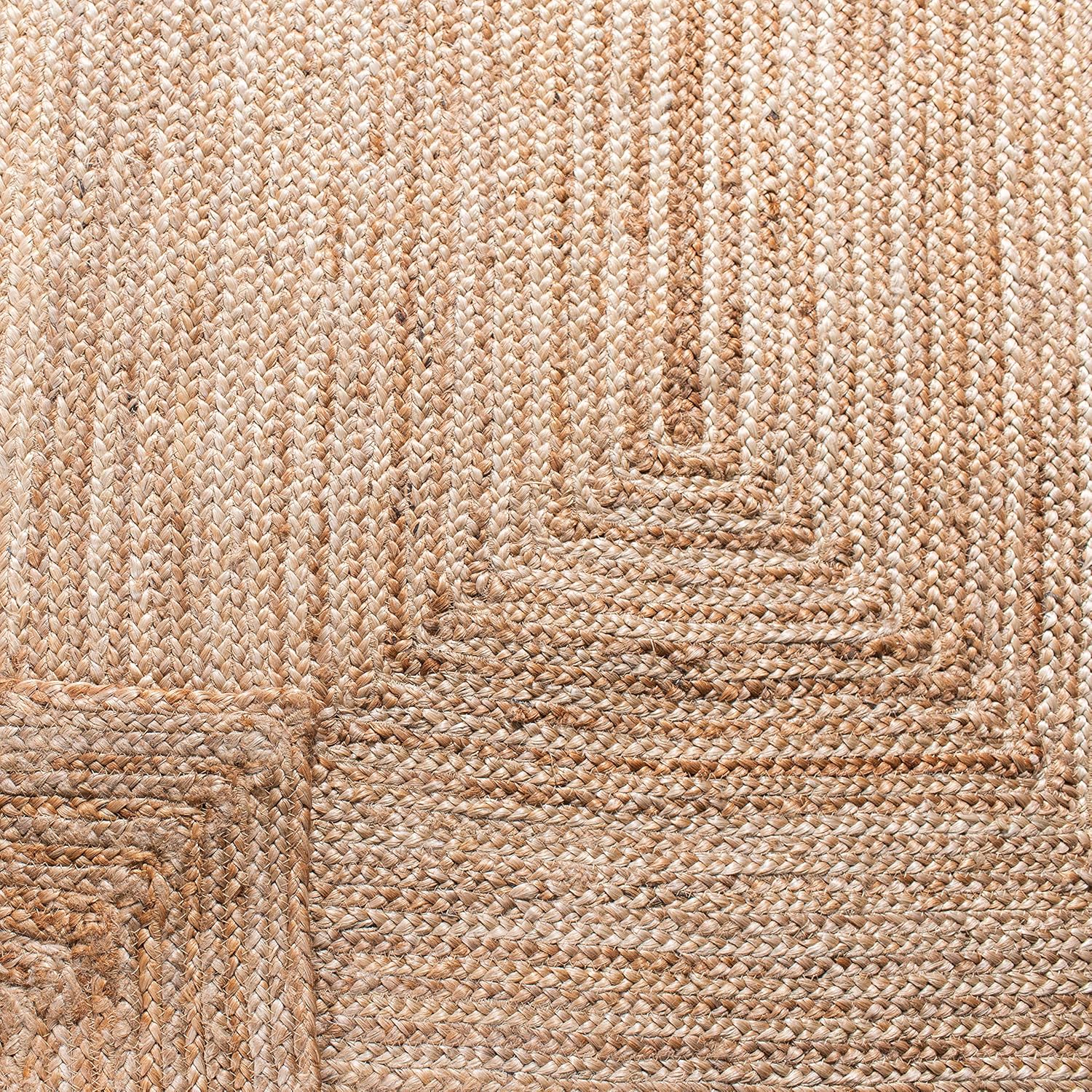 SAFAVIEH Cape Cod Collection Runner Rug - 2'3" x 8', Natural Brown, Handmade Braided Flat Weave Jute (CAP252A)